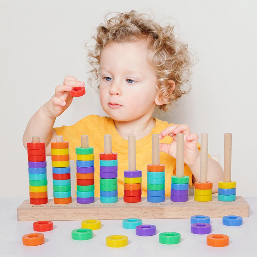Toddler Wooden Montessori Toys Perfect Educational Gift For Preschoolers Interactive Parent-Child Game