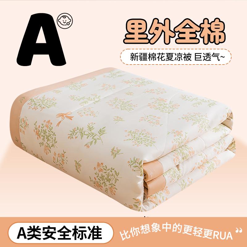 Clever New Cotton Small Fresh Printed Cotton Summer Quilt