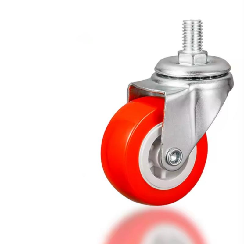 SGY Swivel Casters 2-Inch PP Wheels with Brake Heavy Duty Contemporary Design for Warehouse Dining Office Furniture