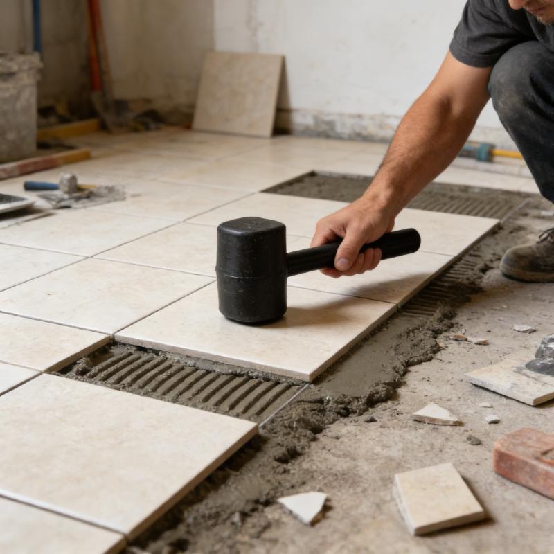 2Pcs Versatile Rubber Hammer Compact Multi-Purpose Tool for DIY & Home Repairs Durable Industrial Hand Tool.