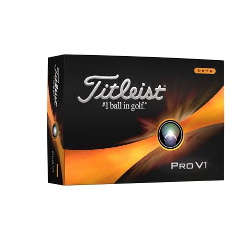 

Мяч для гольфа TITLEIST 2023 Pro V1 белый