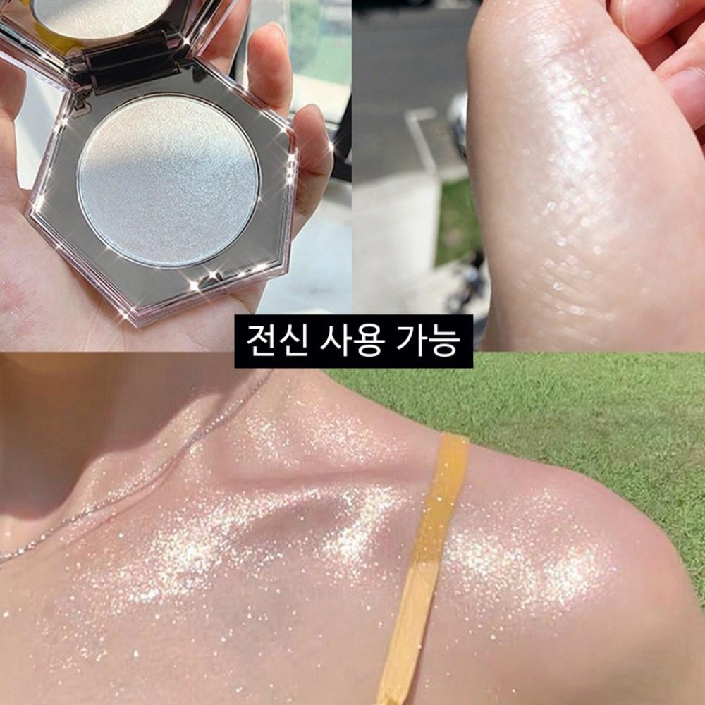 Pealy Highlighter Can Be Used On the Entire Body, 3 Colors, 01 Diamond White, 1 Piece