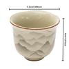 55ml Retro Piec Ru Ceramiczna Filiżanka do Herbaty z Kwiatowym Brzegiem Mały Krajobraz Pojedyncza Filiżanka Mistrzowska Degustacyjna Miseczka do Herbaty Kubki Zestaw do Herbaty Kung Fu Naczynia do Herbaty