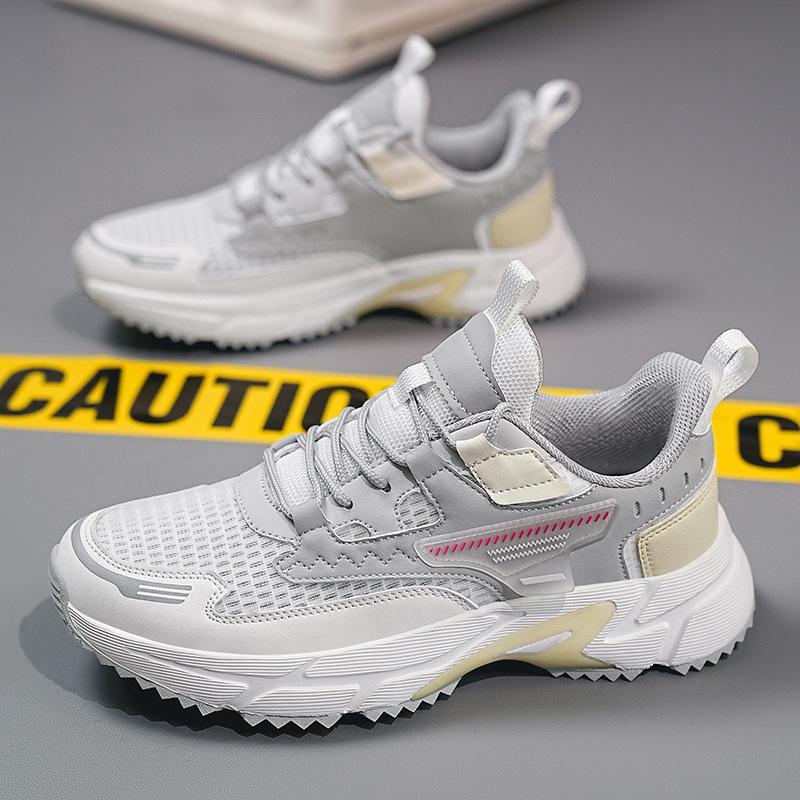Extra large size 22 summer breathable casual sports shoes non-slip mesh dad shoes running shoes