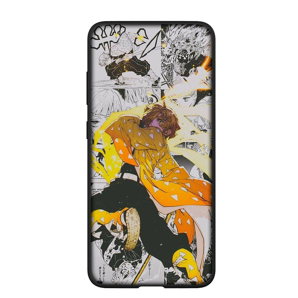 Phone Case for Samsung Galaxy S24 S23 iPhone 16 15 14 Xiaomi Redmi Note 13 12 11 8 Plus 9 Pro Max X XR OPPO Huawei Agatsuma Zenitsu Demon Slayer Cover