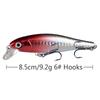 New 3D Eyes Bionic Minnow Fishing Lures Baits Artificial Hard Bait Lure Biomimetic Bait Fishing Equipment 8.5cm 9.2g