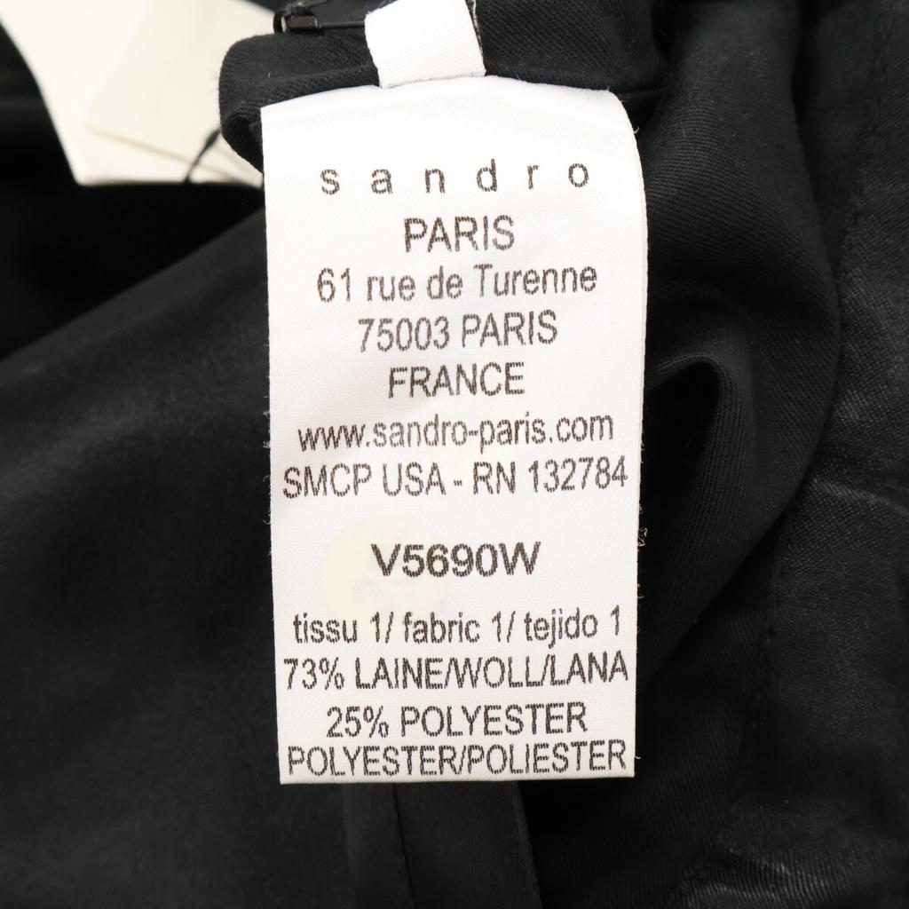 Sandro V5690W Navy Reversible Bomber Jacket Jacket M NavyUsed