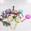 1PC Christmas Decoration Props 20cm Lollipop Decoration Wedding Candy Pendant Home Decoration Party Scene Decoration