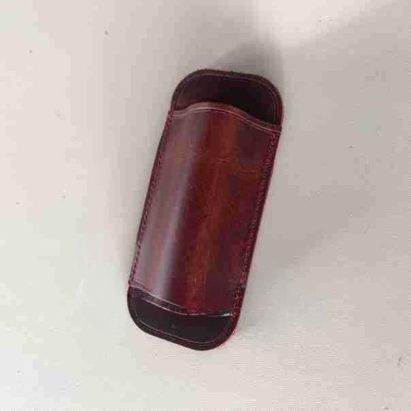 Cowhide Crazy Horse EDC Pocket Tool Cover Belt Knife Cover Storage Bag Horizontal Knife Sheath Knife Cover Fanny Pack