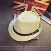 Outdoor Shading Straw Hat Couple Beach Sun Hat British Jazz Hat Tide Spring Summer