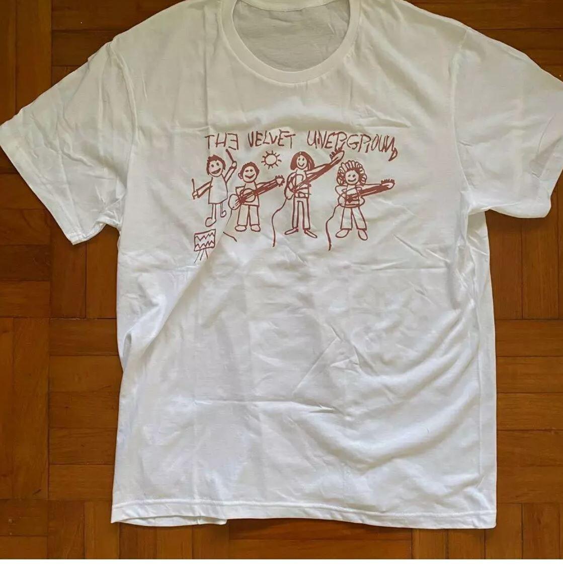 

The Velvet Underground Хлопковая белая унисекс футболка S-4XL 3XL