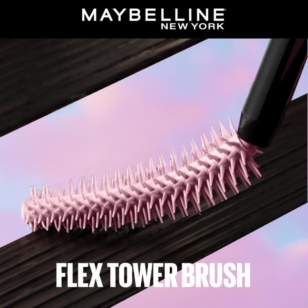 Maybelline New York Lash Sensational Sky High Mascara Black Waterproof Lengthening Volumizing 6 Ml For Fuller Longer Lashes