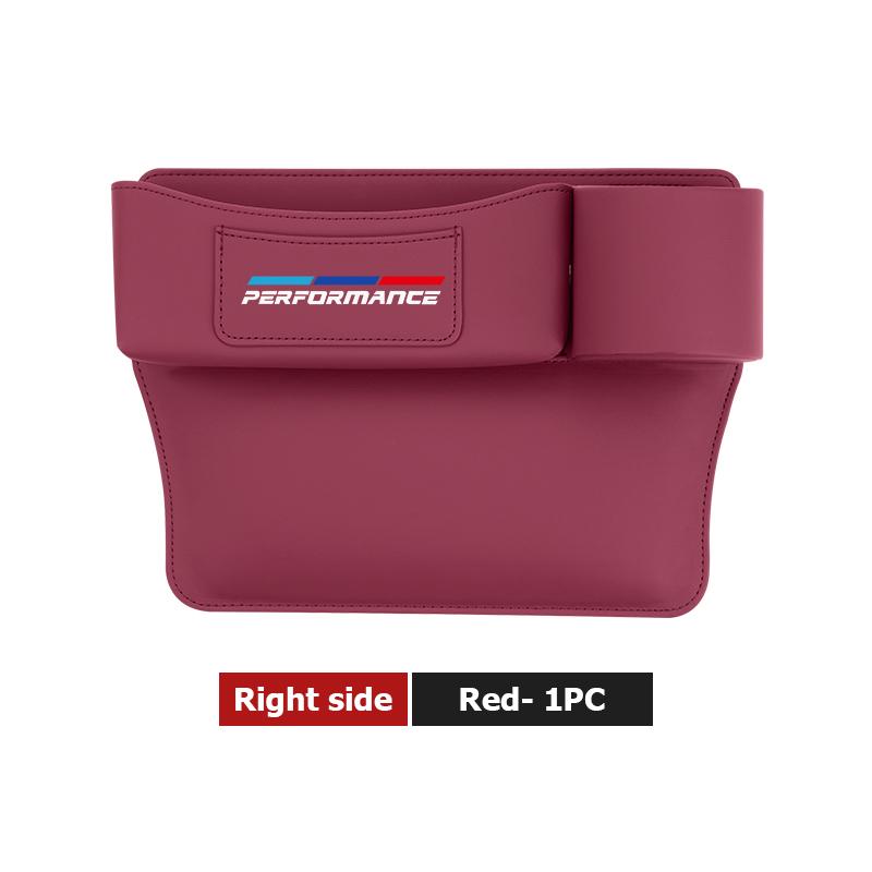 EYAG3 For BMW Car Seat Gap Storage Box Water Cup Holder Phone Holder Card Bag E91 E92 E60 F10 F30 E39 E36 E87 X1 X3 X5 E70 E46 E90