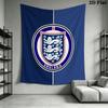 England Football Wall Tapestry Aesthetic Wall Hanging Printed Fabric Blanket Decorative Tapestries for Bedroom Living Room Home Decor