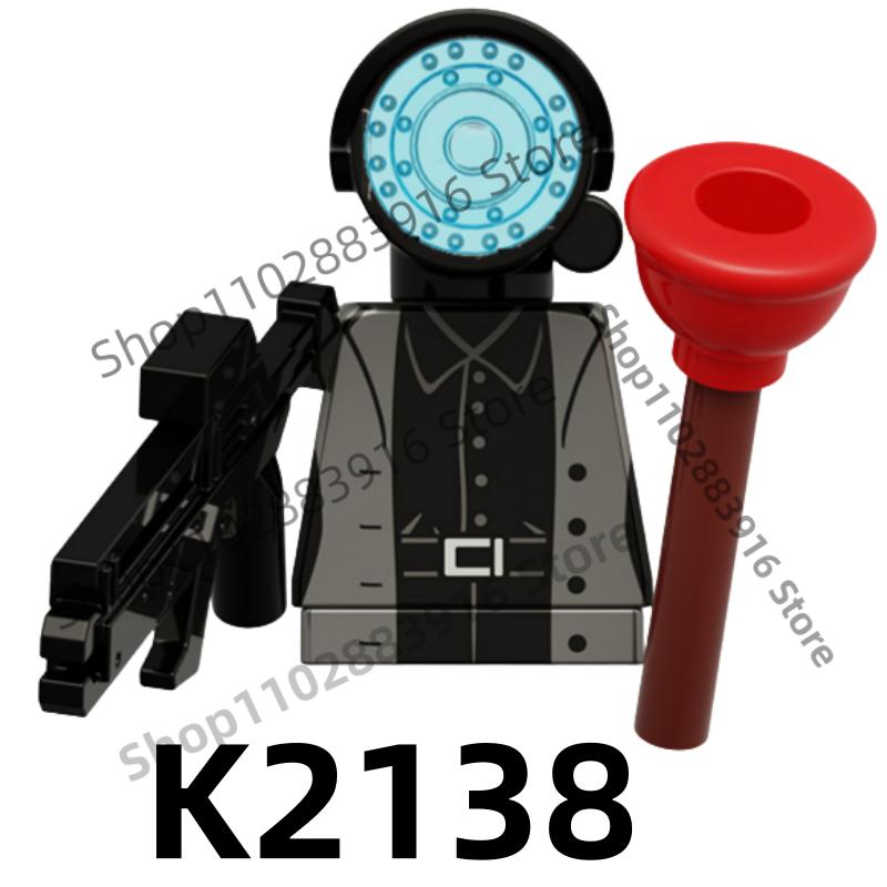 Non-Toxic Skibidi Toilet Man Building Blocks Moc Kdl818 Lg1009 House Accessories Titan Tv Monitor Speakman Figures Toys For Birthday Gift