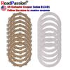 Placas de Fricção e Placas de Aço da Embreagem para Motocicleta SUZUKI DR650SE DR650 DR 650 SE 1996-2017 21441-31D10-000