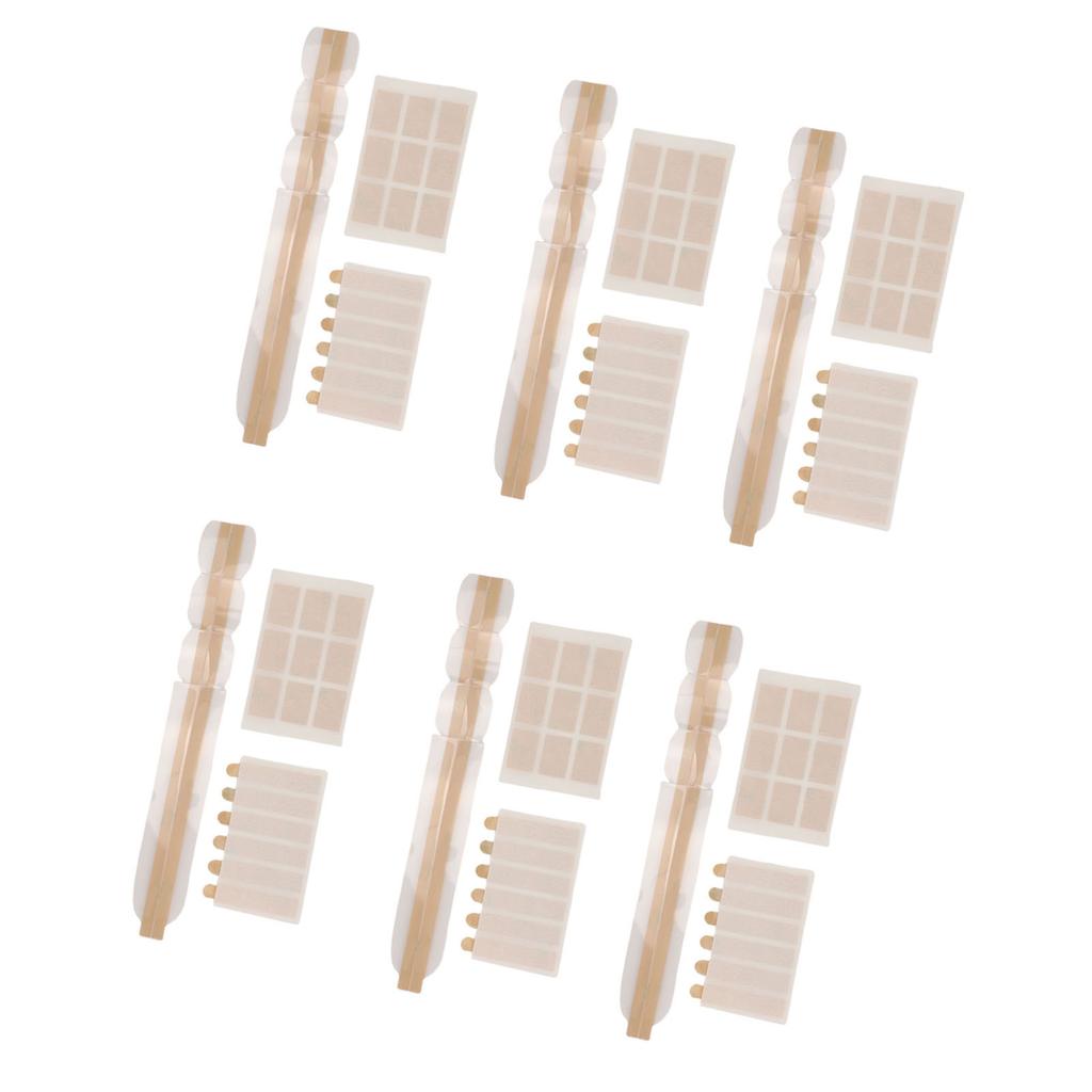 Filter Adhesive Strip Plastic Slim Transparent Double Sided Computer Slide Mount Holder Tab