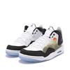 Jordan Courtside 23 Scenic Landscape Slip Resistant Mid top Vintage Basketball Shoes Unisex White AR1000-104(Team366-)