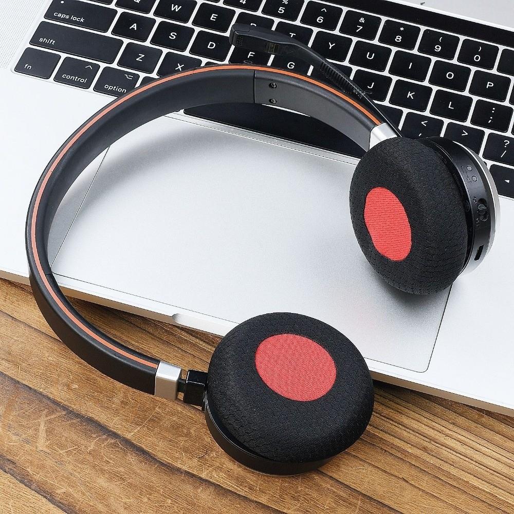 1 pair Replacement Earphone Cushions for Jabra evolve 20 20se 30 30II 40 65 65+ Noise Cancelling