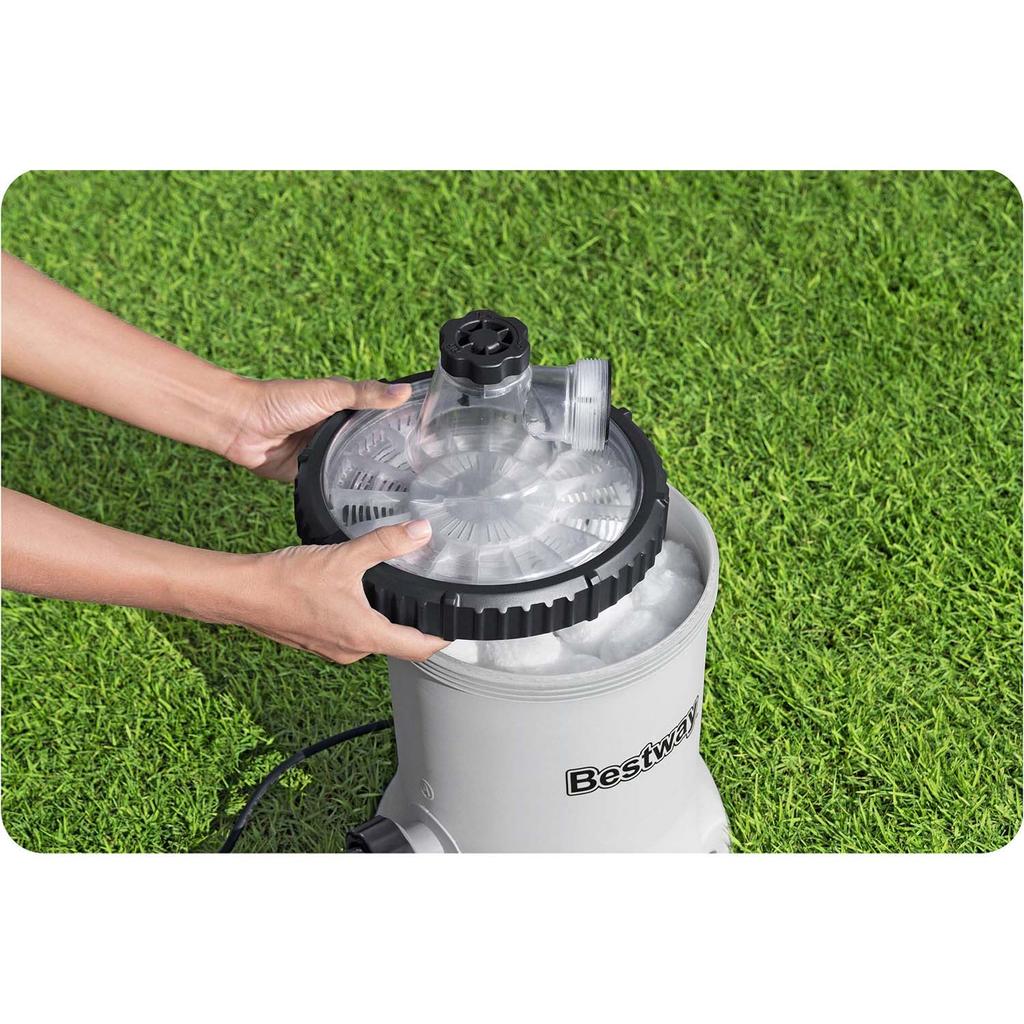 Pool Filter Pump 5678 L/H + Bestway 58870 Filter Balls