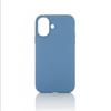 Coque en Silicone pour iPhone 17 Housse de Protection Bleue