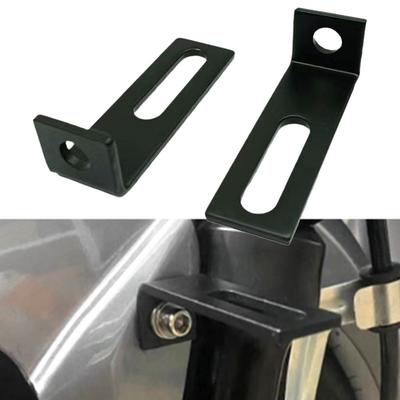 Adjustable Alloy Motorcycle Spotlight Brackets for Enhanced Lighting 2 PCS