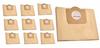 Set of 10 x Kärcher Vacuum Cleaner Bag 6.959-130.0 + Air Filter for Kärcher Vacuum Cleaners 6.414-552.0