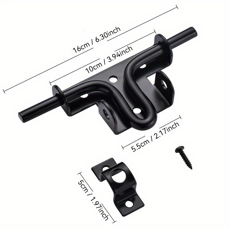 The New Slide Bolt Lock Door Window Catch for Outdoor Doors Sheds Barn Doors Cabinets Heavy Duty Solid Sliding Bolts Latch