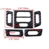 Real Carbon Fiber Dashboard Air Vent Outlet Panel Trim for  BMW 3 Series E90 E92
