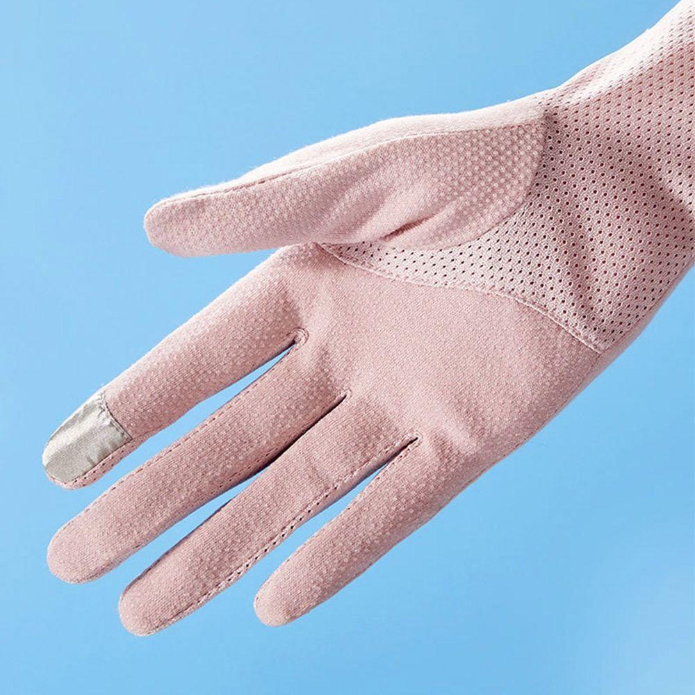 Sun Protection Sun Protection Gloves Lace Touch Screen Gloves Driving Mittens  Driving Cycling