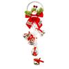 Large Double Christmas Bells Ornaments: Door & Tree Hanging Decor