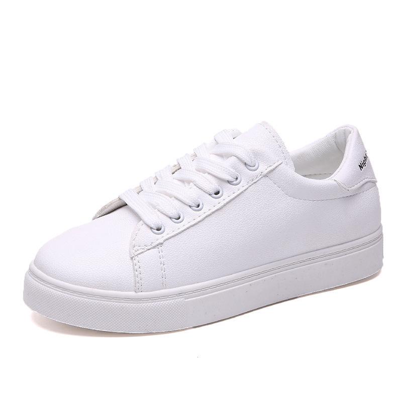 Summer White Shoe Cake Sole New Versatile Student Platform Women's Shoes Casual White Shoes