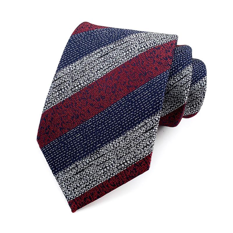 2025 British Gentleman Stripe Men's Tie & Suit Combo