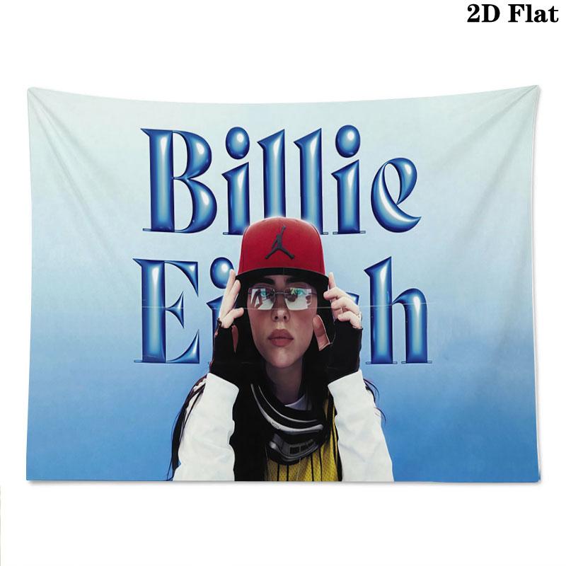 Billie Wall tapestry, aesthetic printed fabric blanket, suitable for bedroom, living room, and home decor.