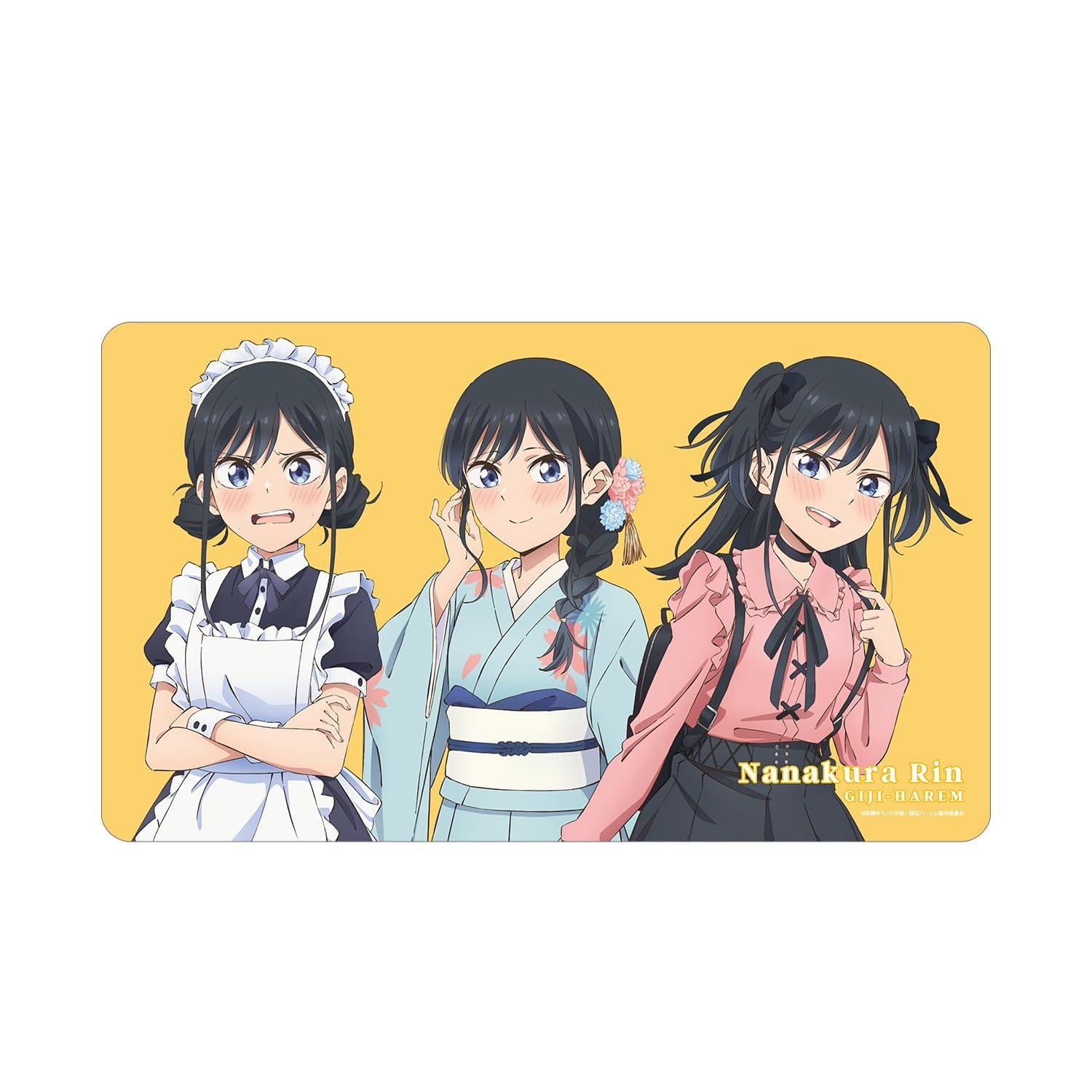 

[Official] Pseudo Harem Illustration Rin Nanakura Multi Desk Mat colleize Official Goods Official License