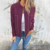 Women Shacket Jacket Plaid Button Down Long Sleeve Shirt Fall Outfits