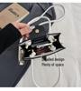2025 Herbst/Winter Damenmode Umhänge- und Schultertasche - Schlichtes, vielseitiges, kleines handgehaltenes quadratisches Design