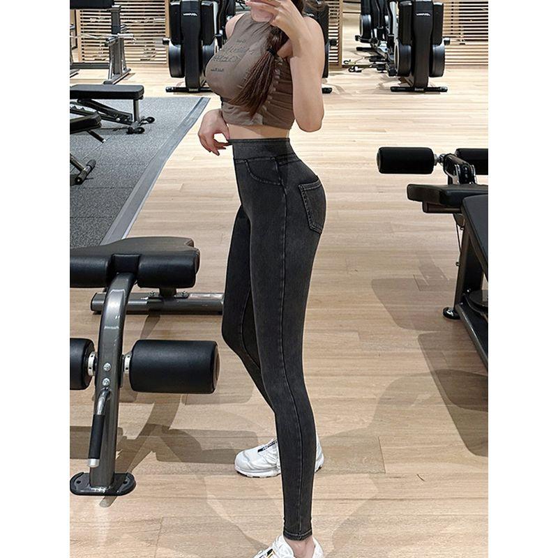 Yoga High Waist Hip Lift Sexy Female Stretch Workout Pants
