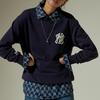 New MLB Sweatshirts Unisex Navy Blue 31MT54061-50N