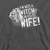 The Princess Bride Unisex Adult Not A Witch Tagless Sweatshirt