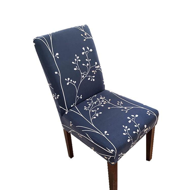 Stretchable Printed Chair Cover, Dustproof, for Home or Office Seats