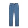 Casual Slim Fit Stretch Pocket Jeans Men Jeans Blue A6GKKBQ8