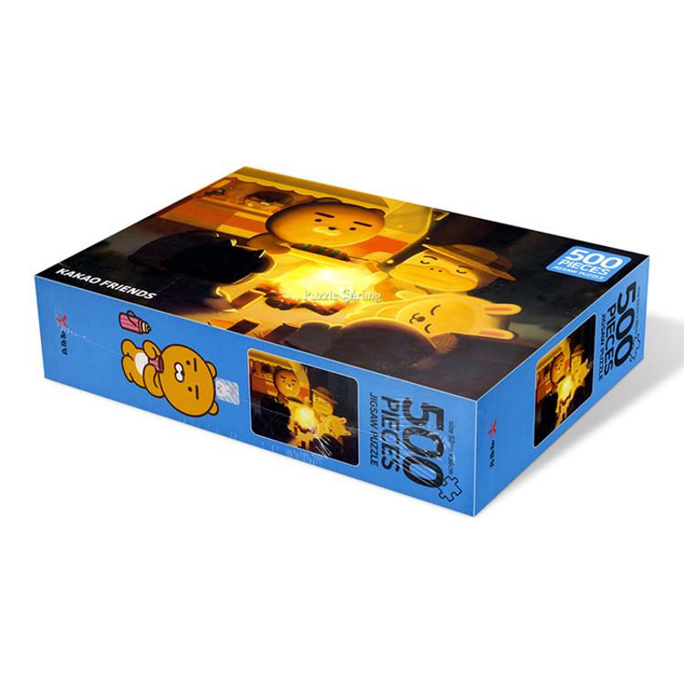 500-teiliges Puzzle – Kakao Friends Bonfire Camping, beliebtes koreanisches Puzzle
