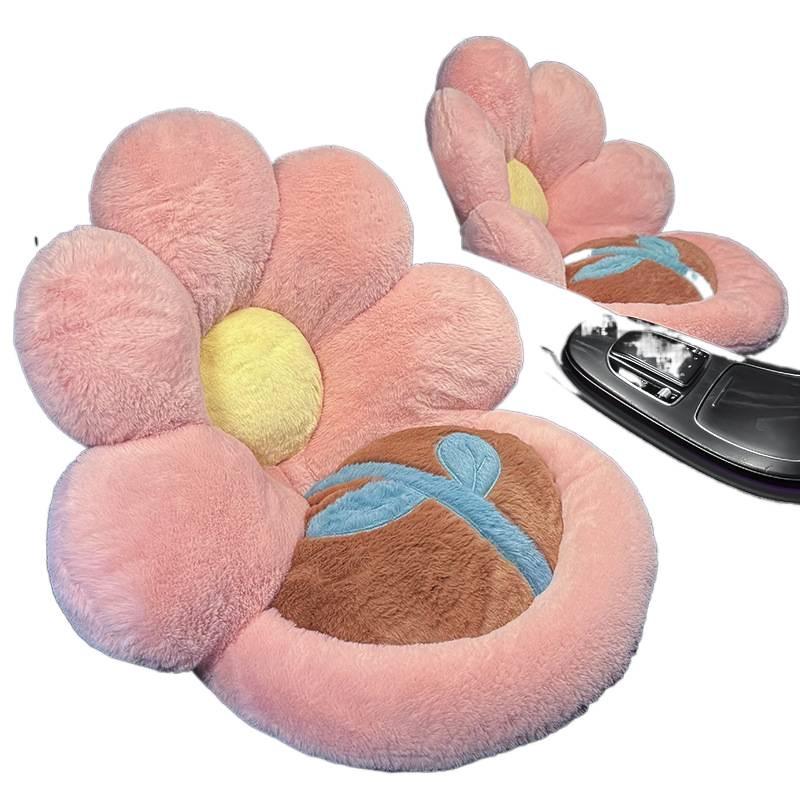 2025 Floral Lumbar Car Seat Cushion for Women