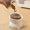 Creative Pet High Foot Bowl Cute Dog Food Feeding Basin Multi-use Cat Bowl  Water Container