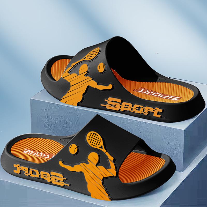 

Мужские модные, нескользящие, дышащие тапочки для дома и улицы – износостойкая летняя обувь 40-41
