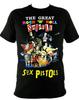 Sex Pistols Great Rock N' Roll Swindle T-shirt Topy koszulki Męskie Damskie