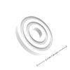 5Pcs Car Air Freshener Refill Round Car Air Vent Clip Fragrance Diffuser Replacement Pad Solid Perfume Fragrance Refill Tablets