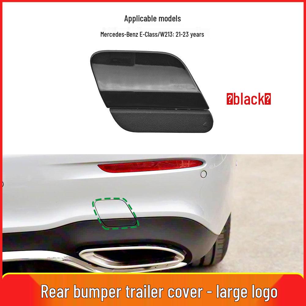 Compatible with 2021-2023 Mercedes E-Class W213 Sport Rear Bumper Tow Hook Cover (2138855705)