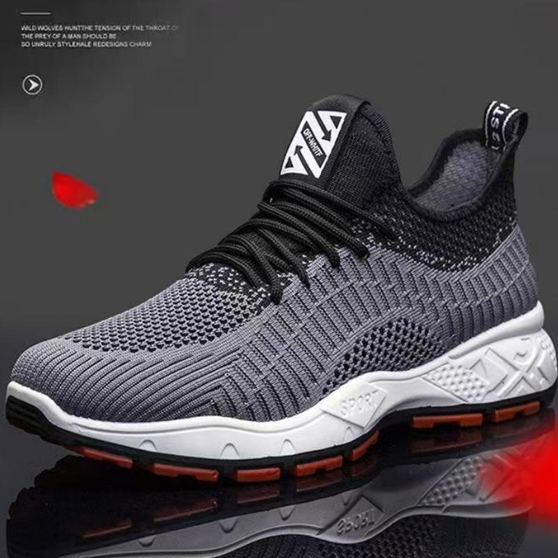 New spring casual shoes sports shoes mesh fly-woven sports running shoes